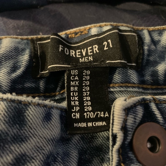 Forever 21 Ripped Jeans 29/29 - Picture 2 of 3
